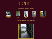 Tablet Screenshot of loheusa.com